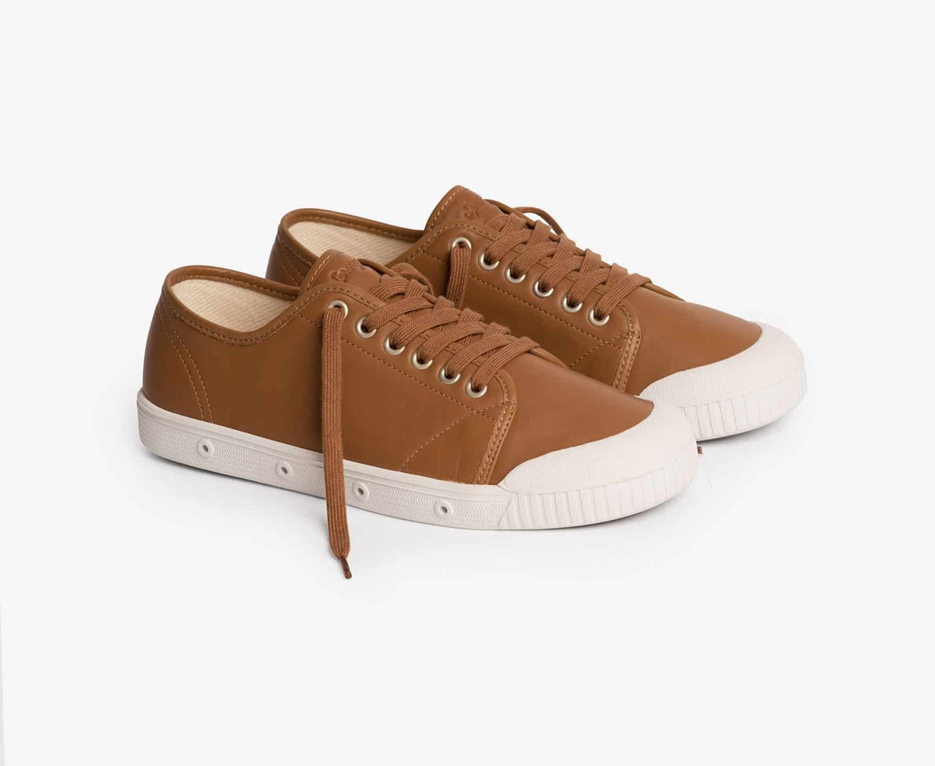 Spring Court G2 SHEEPSKIN Men's Trainers Brown | South Africa-38RVXJMNU